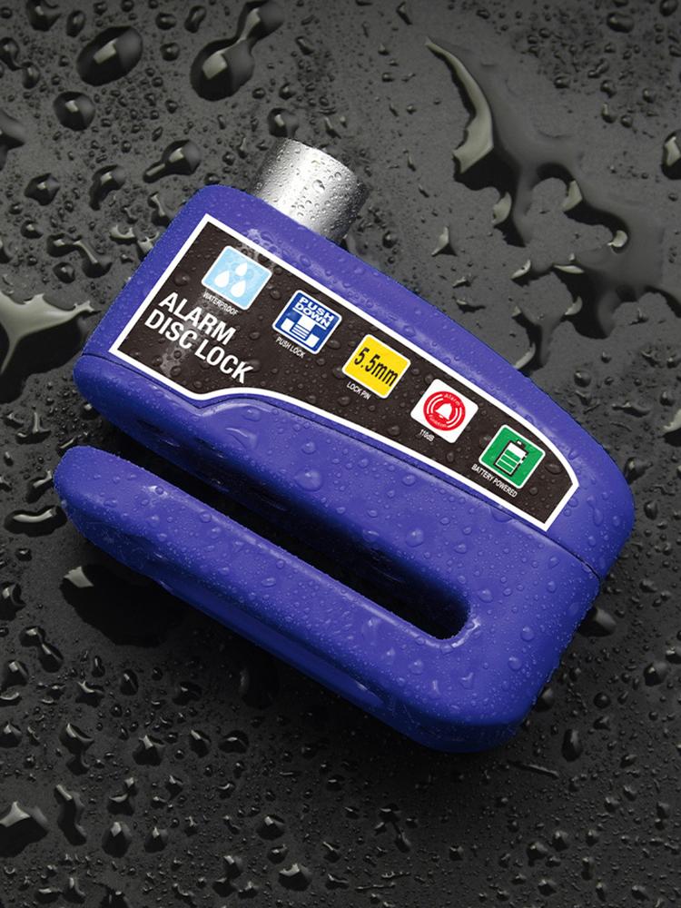 Alarme para Bicicleta Freio a Disco Trava Elétrica Antifurto Alarme para Motocicleta Rotor de Freio Cadeado à Prova d'Água Acessórios para Motocicleta Bicicleta