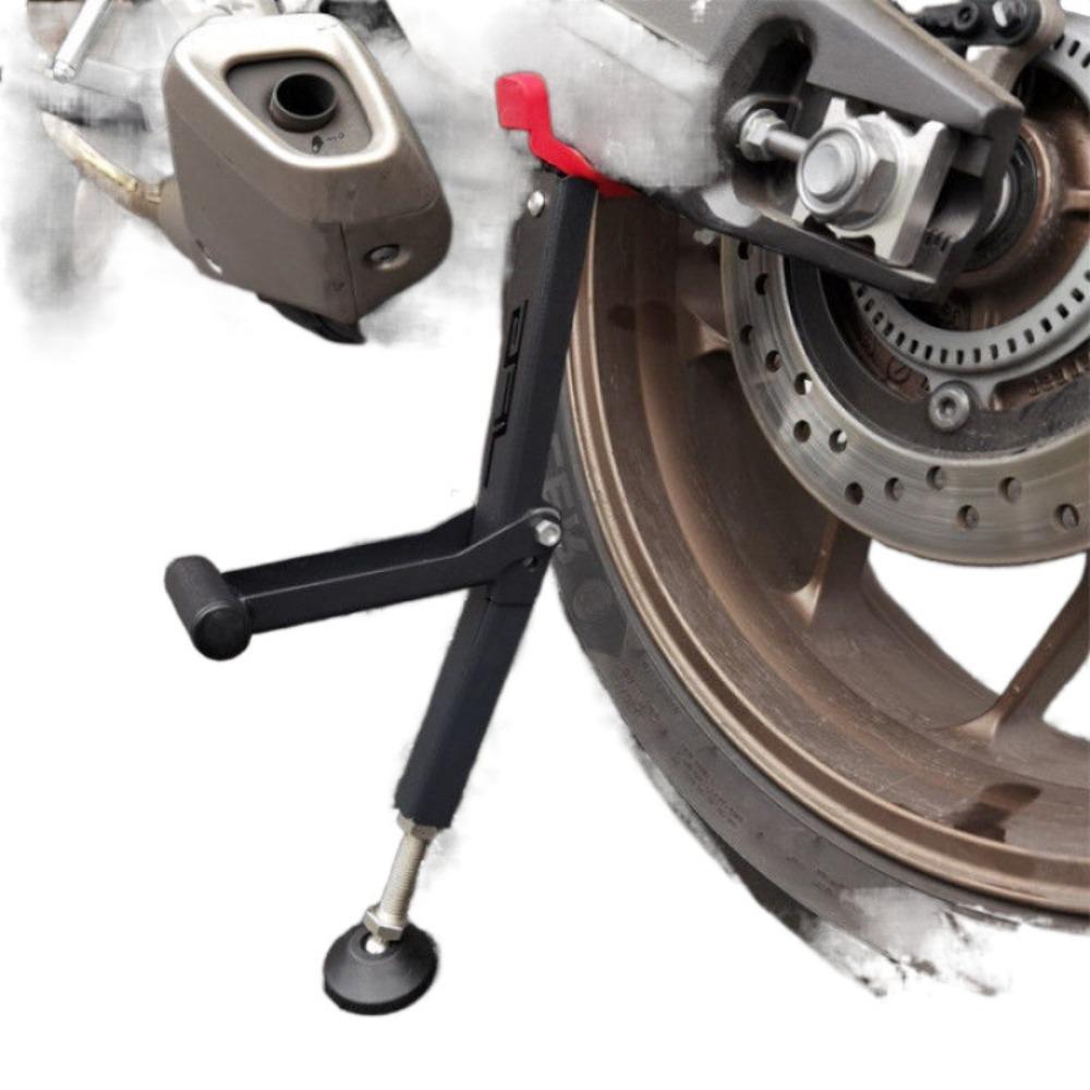 Faltbarer Motorrad Hinterradständer - Tragbarer Heber & Reparaturwerkzeug für Offroad-Bike Unterstützung & einfache Wartung
