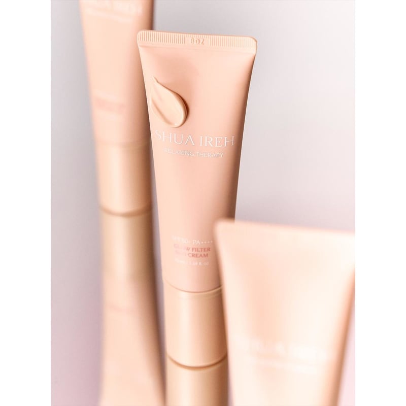 Peach Tone-Up Glow Filter Sunscreen (50ml)