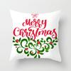 Merry Christmas Printed White Putetrekk Christmas Style Putetrekk Hjem Sofa Dekor Putetrekk