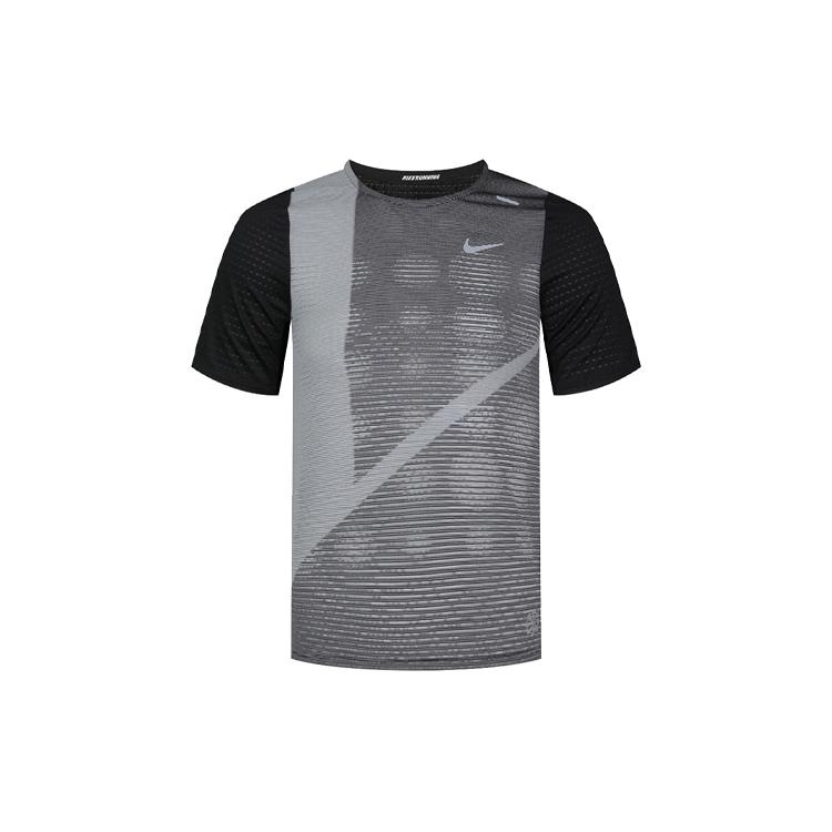 

New Nike T Shirt Men s Black Gray Color CJ5689-010 S