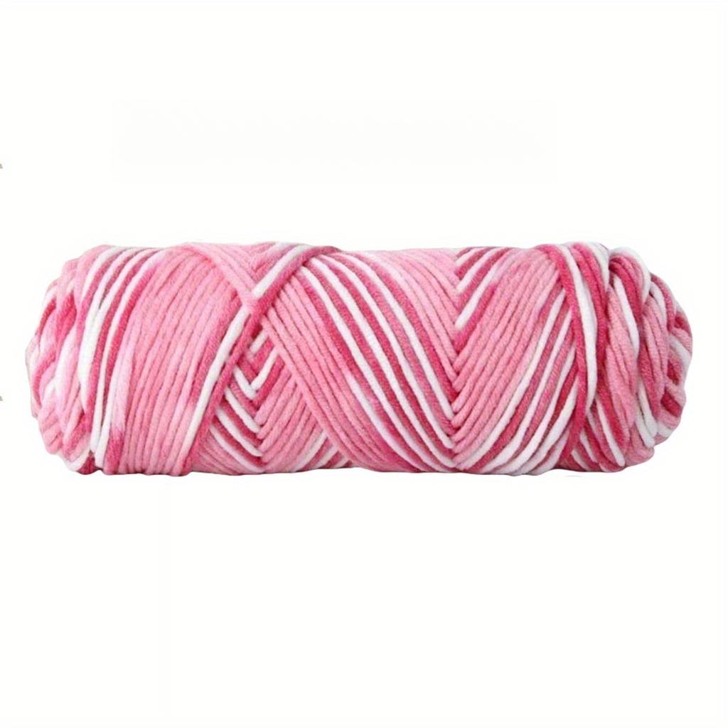 3-Pack Soft & Thick Acrylic Yarn (95g/Skein, 135m) Vibrant Colors for Knitting & Crochet | DIY Hats, Scarves Gloves Cushions | 3.5-4.5mm Needles/Hooks