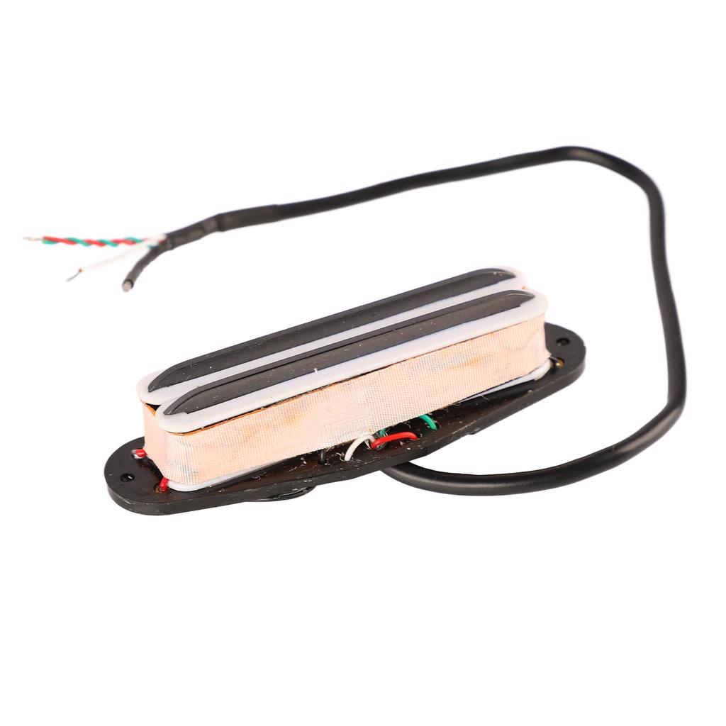 Guitar Pickup 1 Coil Dual Hot Rail 4 Core Wire Metal Pick Up Instrument Accessory for Replacement