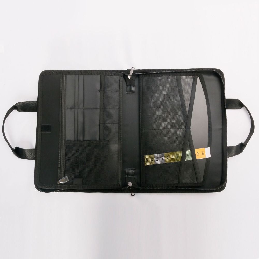 Colorful Tabs Expanding File Folder Fireproof Accordion Folder Base Document Organizer Office