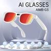 Video Recording Glasses Real-Time 160+ Language Translation Hands-Free Recording Glasses Men Women Driving Outdoor Bluetooth Calling Music Playback