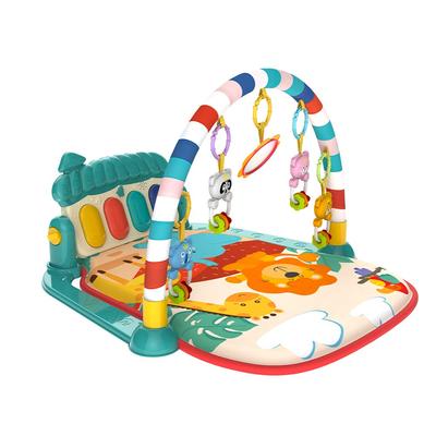 Baby Gyms Play Mats Musical Activity Center Kick & Play Piano Gym Tummy Time Padded Mat for Newborn Toddler Infants