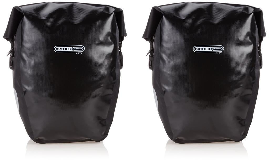 ORTLIEB Backroller City Black 40L Side Bag F5002 (Pair) [Product]