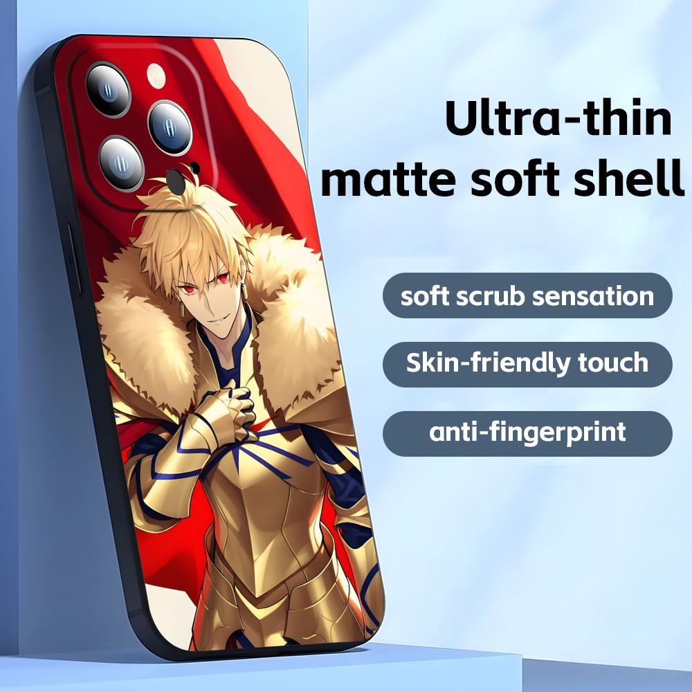 Fate strange Fake  Phone Case For iPhone17 16 16e 15 14 13 12 11 Plus Mini Pro Max Soft black Shockproof Cover