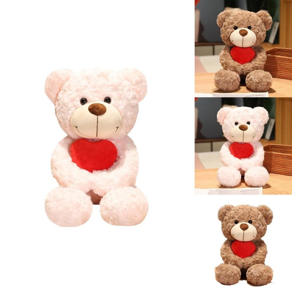 Buntes Batik-Teddybär-Plüschtier für Kinder und Erwachsene