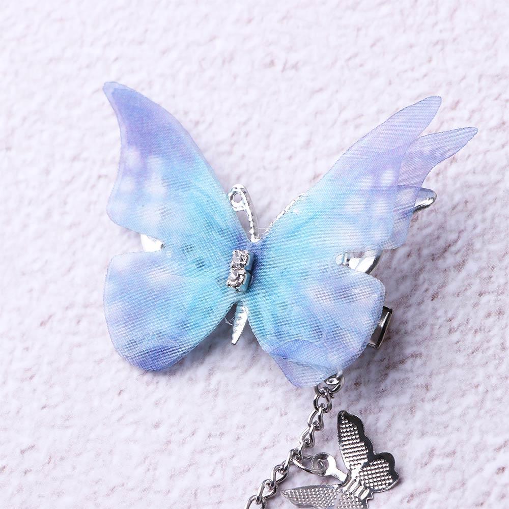 Children Tassel Girls Women Hanfu Headdress Butterfly Hairpin Hair Accessories Antique Hair Clip