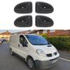 Car Inside Inner Door Handle Black For Renault Megane I Clio II Scenic Trafic 7700432705 7700432706 7700432707 7700432708
