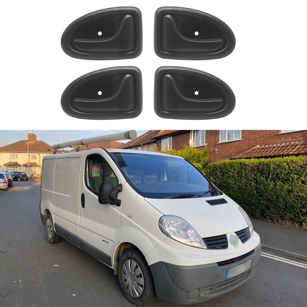 Car Inside Inner Door Handle Black For Renault Megane I Clio II Scenic Trafic 7700432705 7700432706 7700432707 7700432708