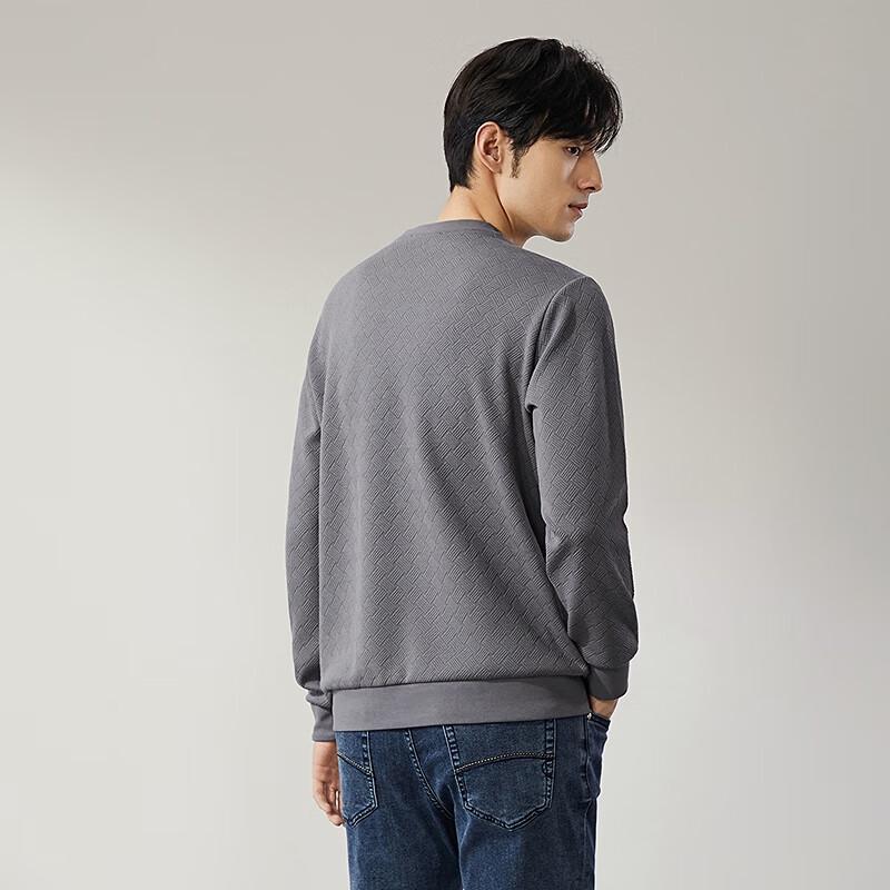 

Мужской пуловер-свитшот с геометрическим жаккардовым узором Septwolves 4XL