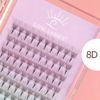 6D Volume Artificial Eyelashes Sharp Thin Grafting Eyelashes Lash Extension  Personal Care