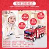 Multifunctional Early Education Simulation Inertia Sound And Light Music Storytelling Fire Truck Model Children'S Toys 1:16