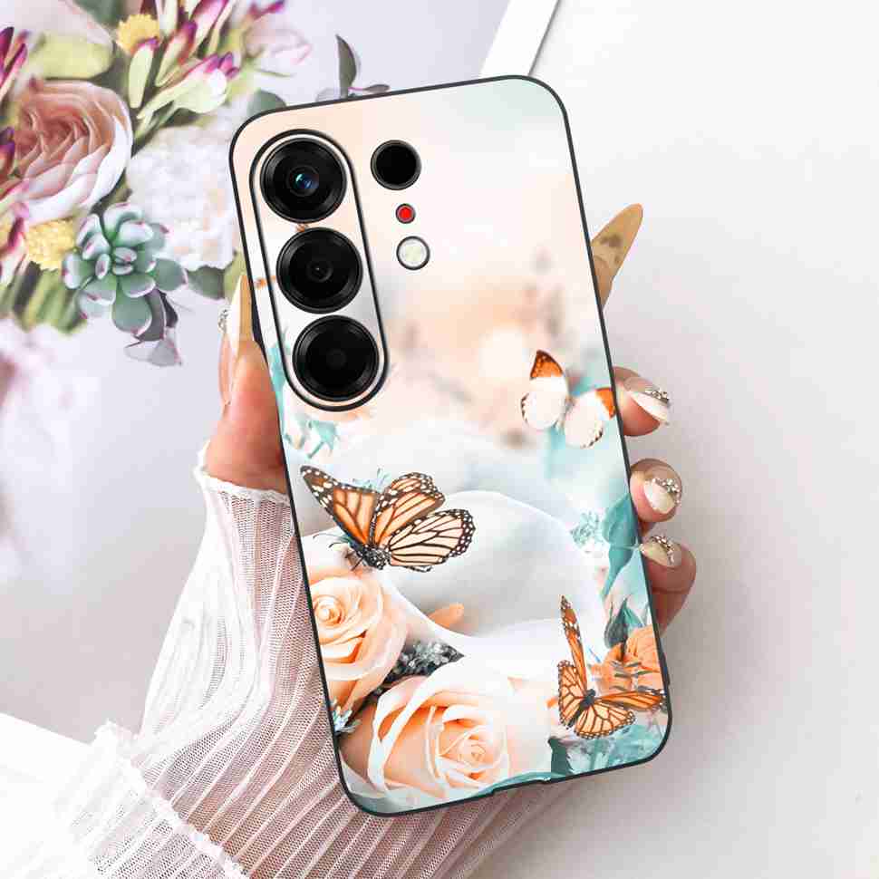 

Милий Розписний Чохол Для Tecno Camon 50 4G CN5 М який Силіконовий Fundas Чохли Для Телефона Для Tecno Camon50 4G 6.78 Чорний Чохол Coque Camon 50 4G