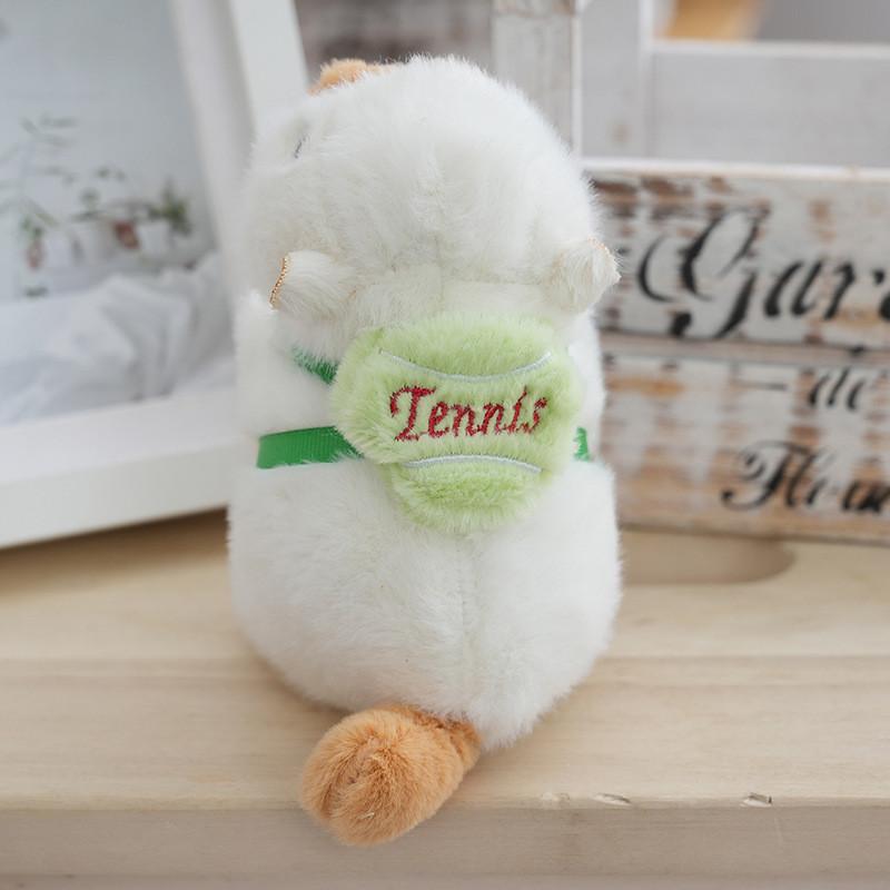 Cute Plush Capybara Keychain Adorable Stuffed Animal For Students Backpack Decoration