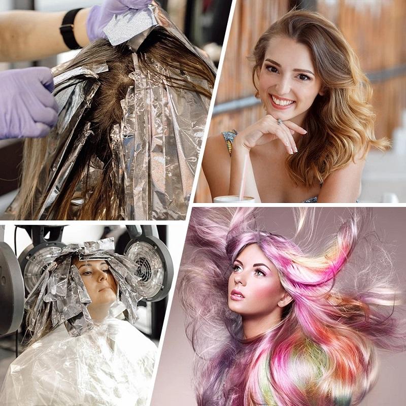 1Roll WANMEI Professional Hair Coloring Aluminum Foil Hairdressing Perm Highlights Bleaching Barber Styling Tools Salon