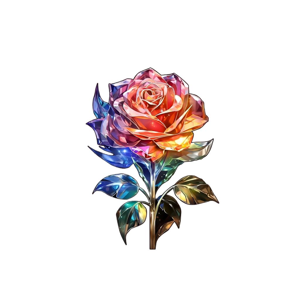 Wooden Puzzle Rose Flower Design Animal Shape 3 6MM Thickness Interlocking Pieces Educational Craft DIY Assembly Model