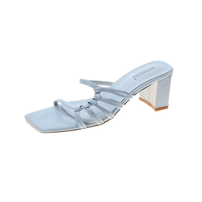 Nuevas sandalias de mujer de moda francés tacón alto abierto dedo del pie  sexy sandalias fiesta casual sandalias casuales comprar a buen precio —  entrega gratuita, reseñas reales con fotos — Joom