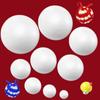 Polystyrene Foam Balls Mini Christmas Ornaments Crafts Christmas Balls  Wedding