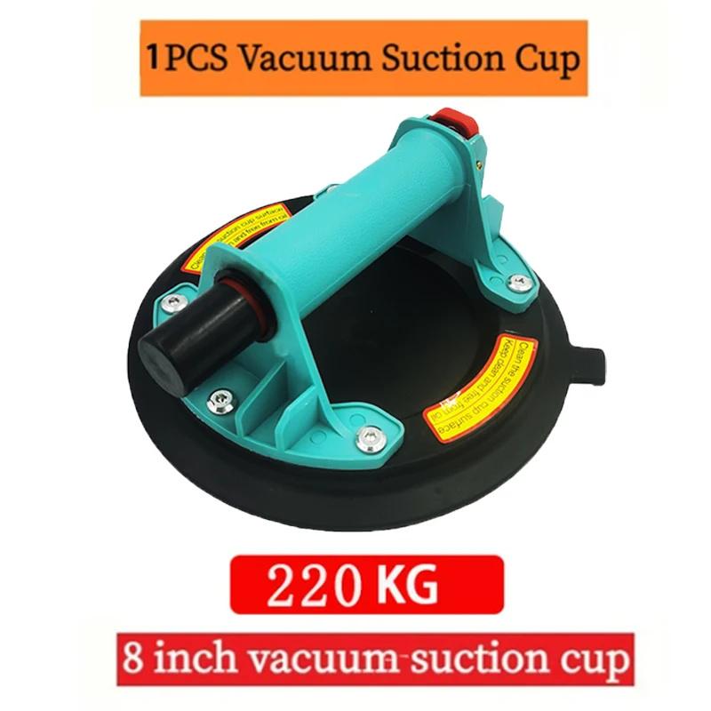 8 Inch Vacuum Suction Cup 220kg with Copper Handle Ventosas Para Vidrio Heavy Duty Lifter for Granite Tile Glass Manual Lifting