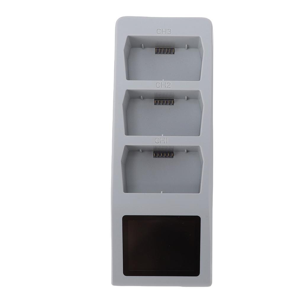 LCD Parallel Battery Charger Fit for Mini5pro Series Drone USB C Interface 3 Batteries Charging Hub