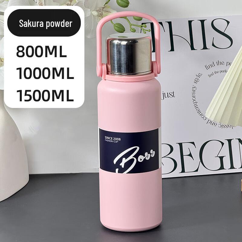 MRSIKEY Large Capacity Insulated Sports Water Bottle