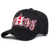 Unisex H Star Embroidery Adjustable Personality Baseball Hat Street Hip-hop Caps Spring Autumn Outdoor Leisure Hats Travel Accessories for Women Men