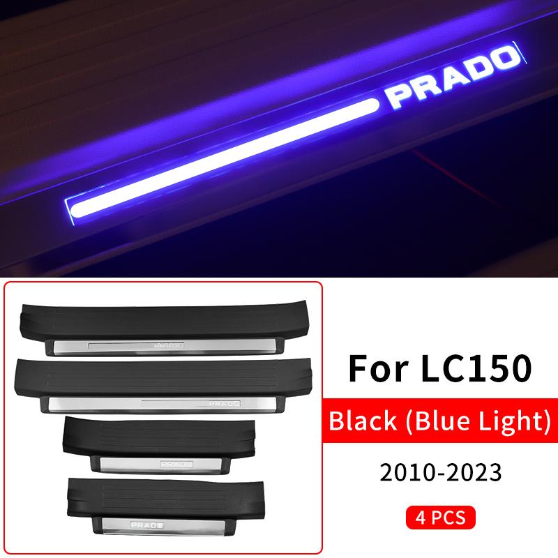 Courtesy Lamp Threshold Pedal for Toyota Land Cruiser Prado 150 Lc150 Fj150 2014-2022 Upgrade Interior Design Accessories Led