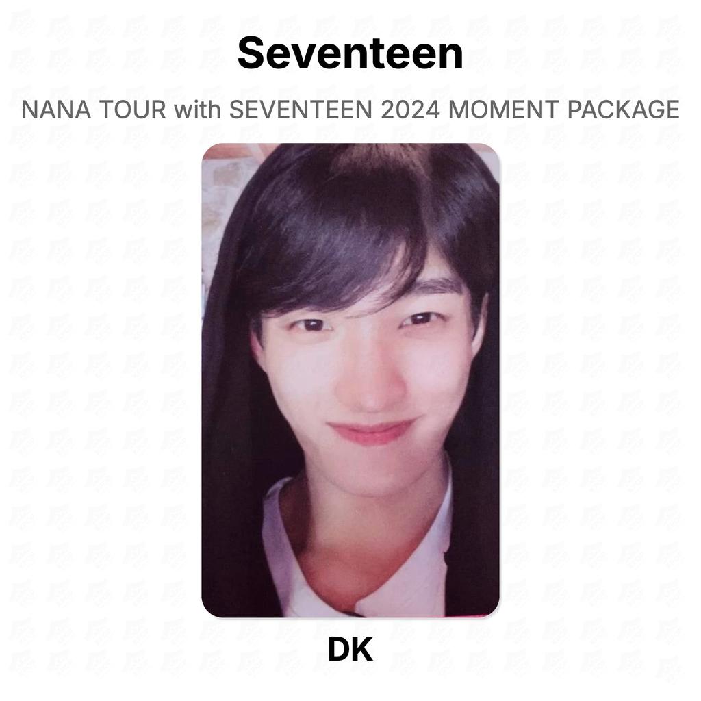 Seventeen NANA TOUR with SEVENTEEN 2024 MOMENT PACKAGE Official Photocard