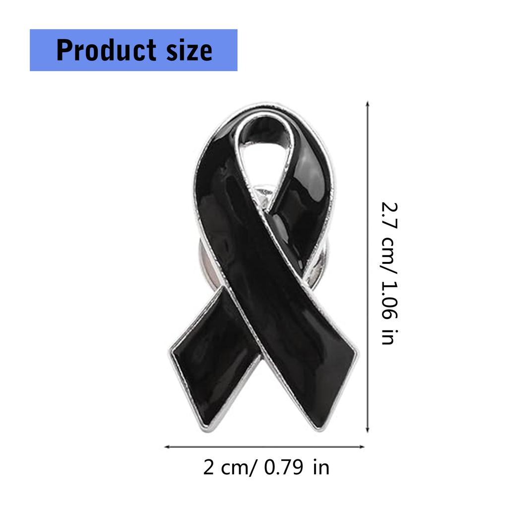 Band Pins Pack of 50 Metal Awareness Lapel Pin Band Brooch Pins Hope Pins Enamel Jewellery Pins for Decoration