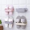 Self Adhesive Slippers Rack Wall Mounted Shoe Drying Rack Simple Shoes Hanger  Home