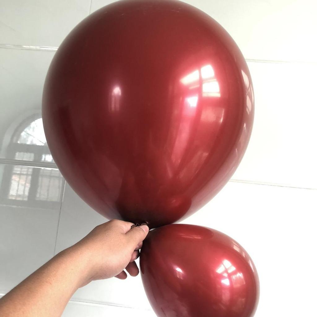 18" Thickened Round Macaron Balloons - 50 Pack for Birthday, Wedding & Party Decor