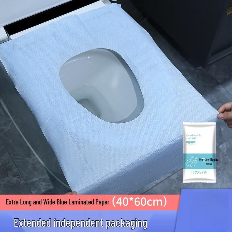 Individually Packaged Waterproof Disposable Travel Toilet Seat Covers