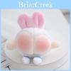 Charming Peach Bottom Bunny Plush Doll Funny Rabbit Bag Pendant