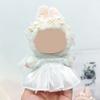 Baby Clothes Set with Hats Hair Accessories Soft Fabric Doll Wedding