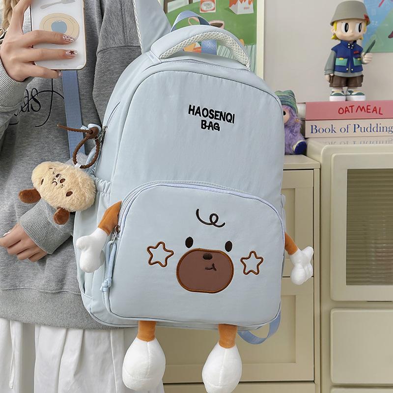 Schoolbag Japanese Ins Cute Fashion Backpack Middle School Class Ins Soft Sister Japanese Backpack Schoolbag Large Capacity Backpack