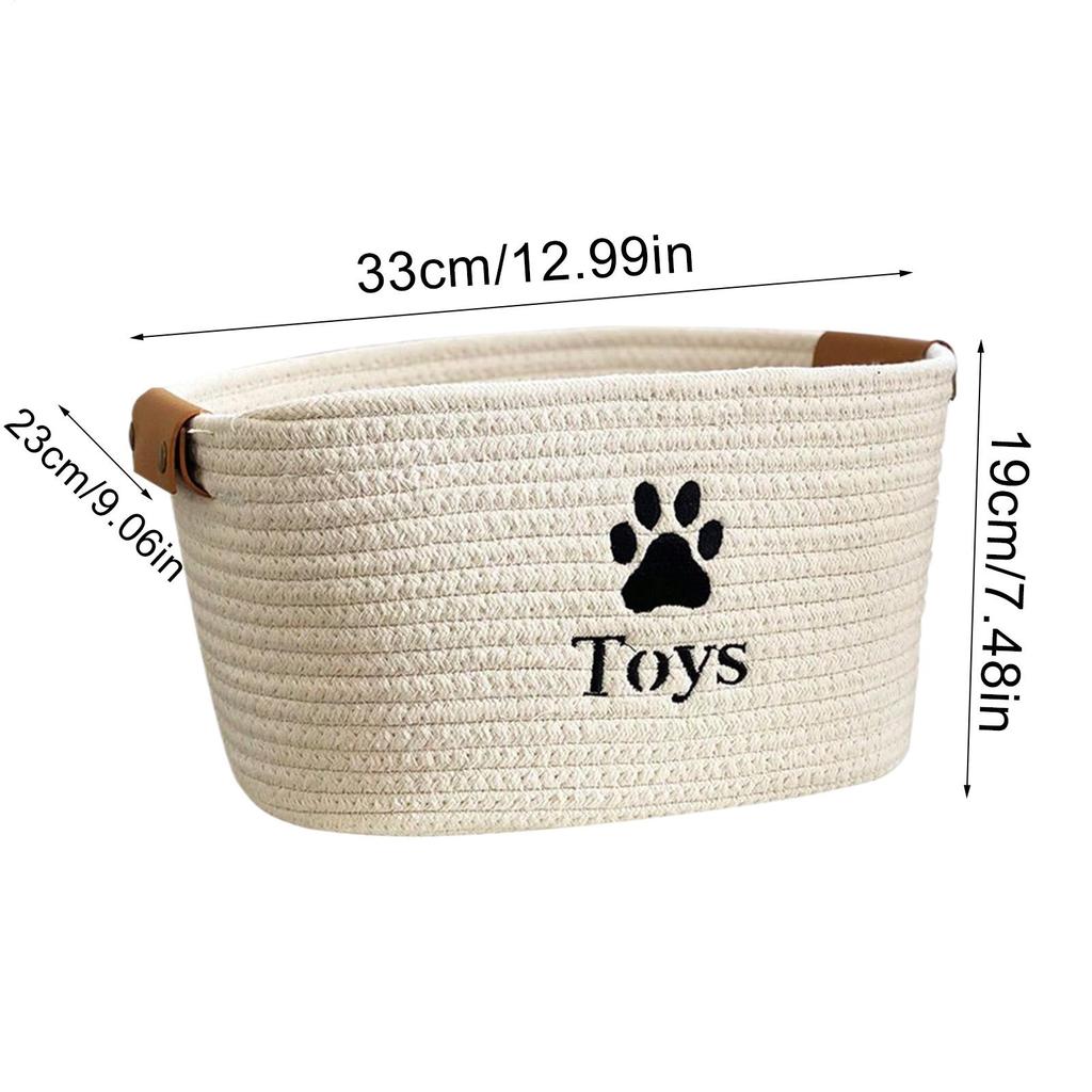Storage baskets Woven Basket Woven Storage Basket Cube Decorative Box woven rope baskets for Nursery Living Room Clothes