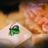 Green Butterfly Brooch: Elegant Women's Cheongsam Suit Pin & Neckline Accessory