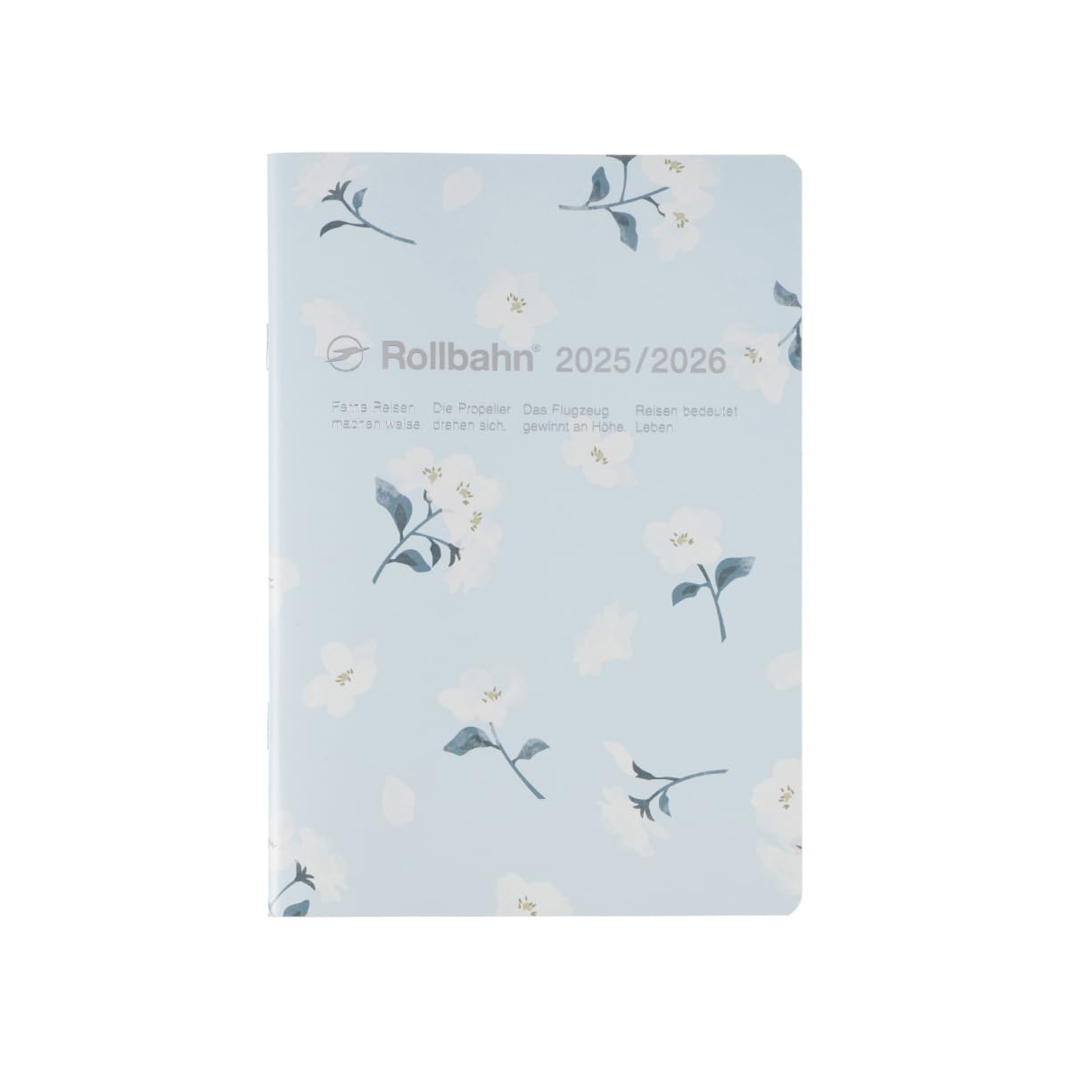 

Delfonics Planner 2025-2026 Edition (Starts March 2025) Rollbahn Viento Notebook Diary, A5, Monthly Schedule (Light Blue)