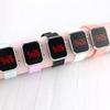 Silicone Button Electronic Watch Men'S Fashion Trend Electronic Led Student Watch