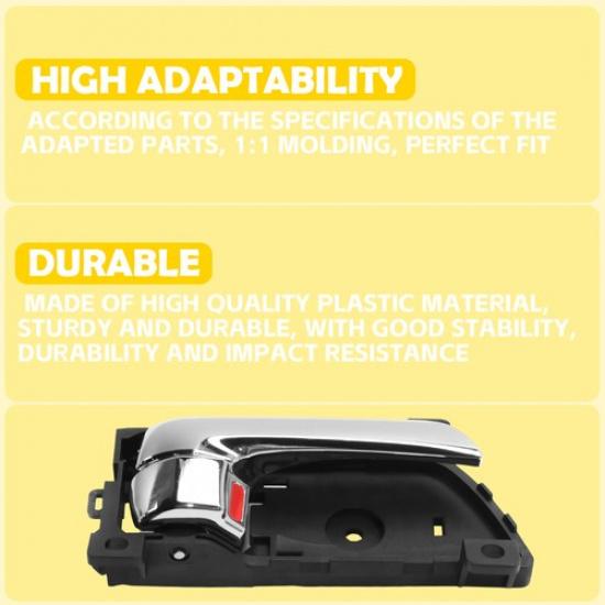 2X For 2011-14 2015 Kia Sorento Interior Ide Door Handle Right Passenger Side