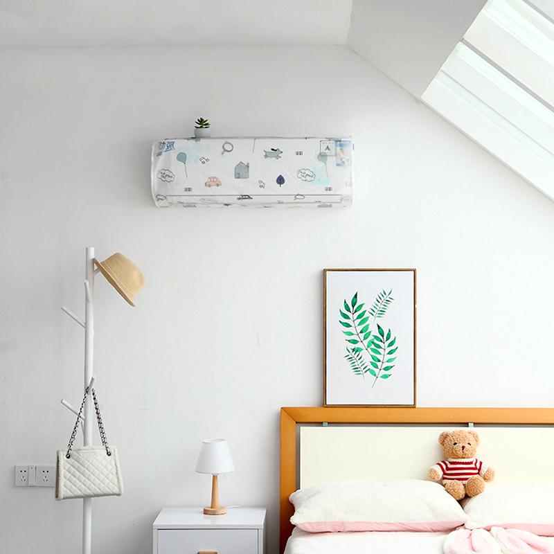 1Pc PEVA Waterproof Air Conditioning Protective Case Household Hanging Indoor Dust Covers Air Conditioner Covers