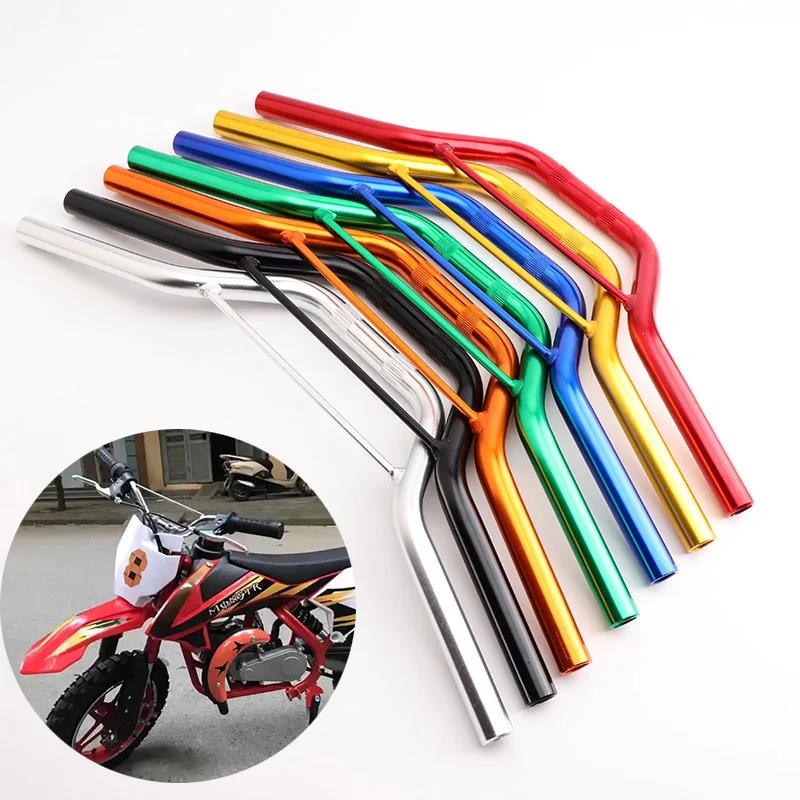 Manubrio in Alluminio da 22mm Per Motocicletta 47cc 49cc Motocross Mini Dirt Pit Bike Piccolo Apollo ATV Scooter Manubrio da 7/8" Parti