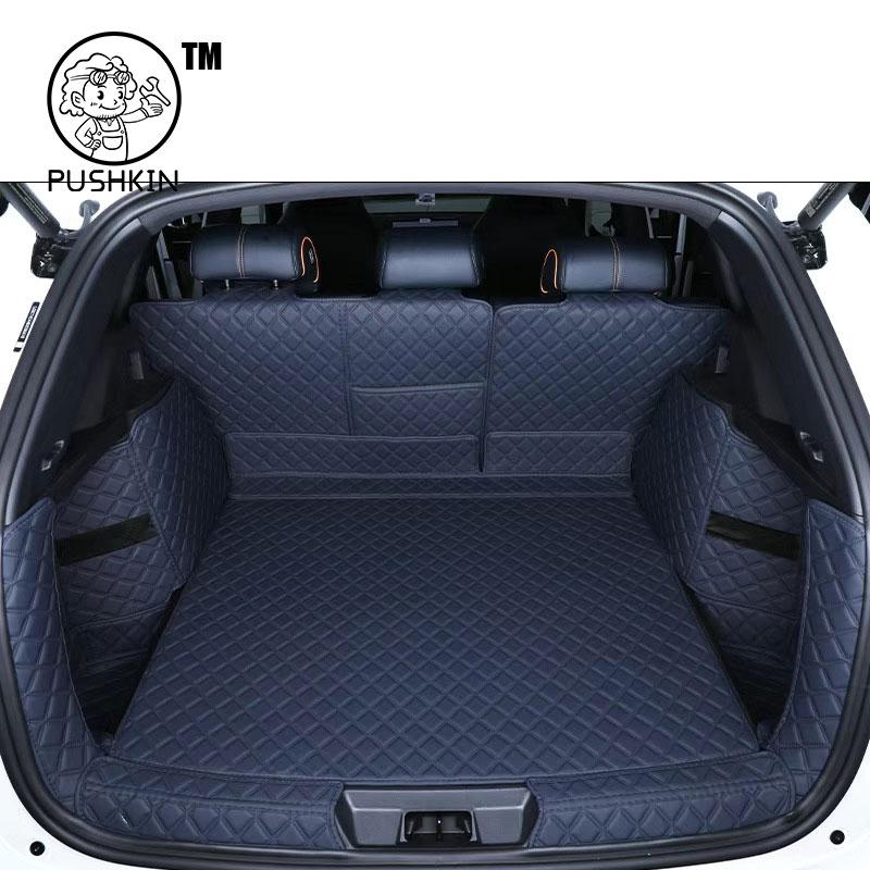 For BYD Seal U Sealion 6 Song Plus DMI Custom Trunk Mats Leather Durable Cargo Liner Boot Carpets Interior Cover Car Accessories