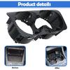 Center Console Cup Holder Ert (Carbon Fiber) Compatible With 2015- Mercedes-Benz W205 W213 W253 W257 W447 C E GLC Class Replaces A2056800691