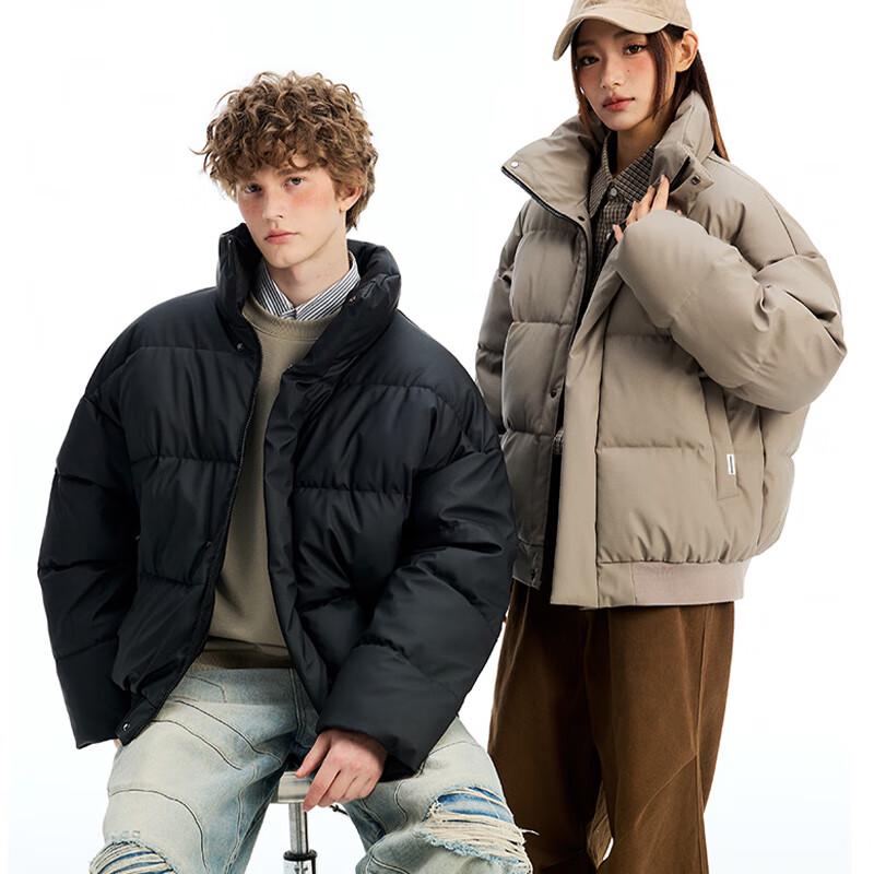 Fingercroxx Unisex Winter Stand-Collar Puffer Jacket