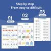 62 Pages Children Addition and Subtraction Book Learning Mathematics Textbook Handwritten Arithmetic Exercise Books for Kid 2-5