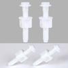 Hinge Bolts Screw Reliable Plastic Toilet Repair Kit 2pc Hinge Bolts Screw Set White Bathroom Fixture Accessories